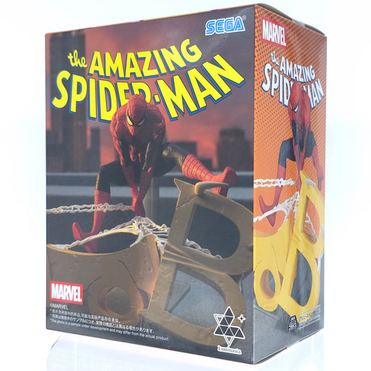 Spider-Man Luminasta Figure The Amazing Spiderman Marvel Sega Prize Japan