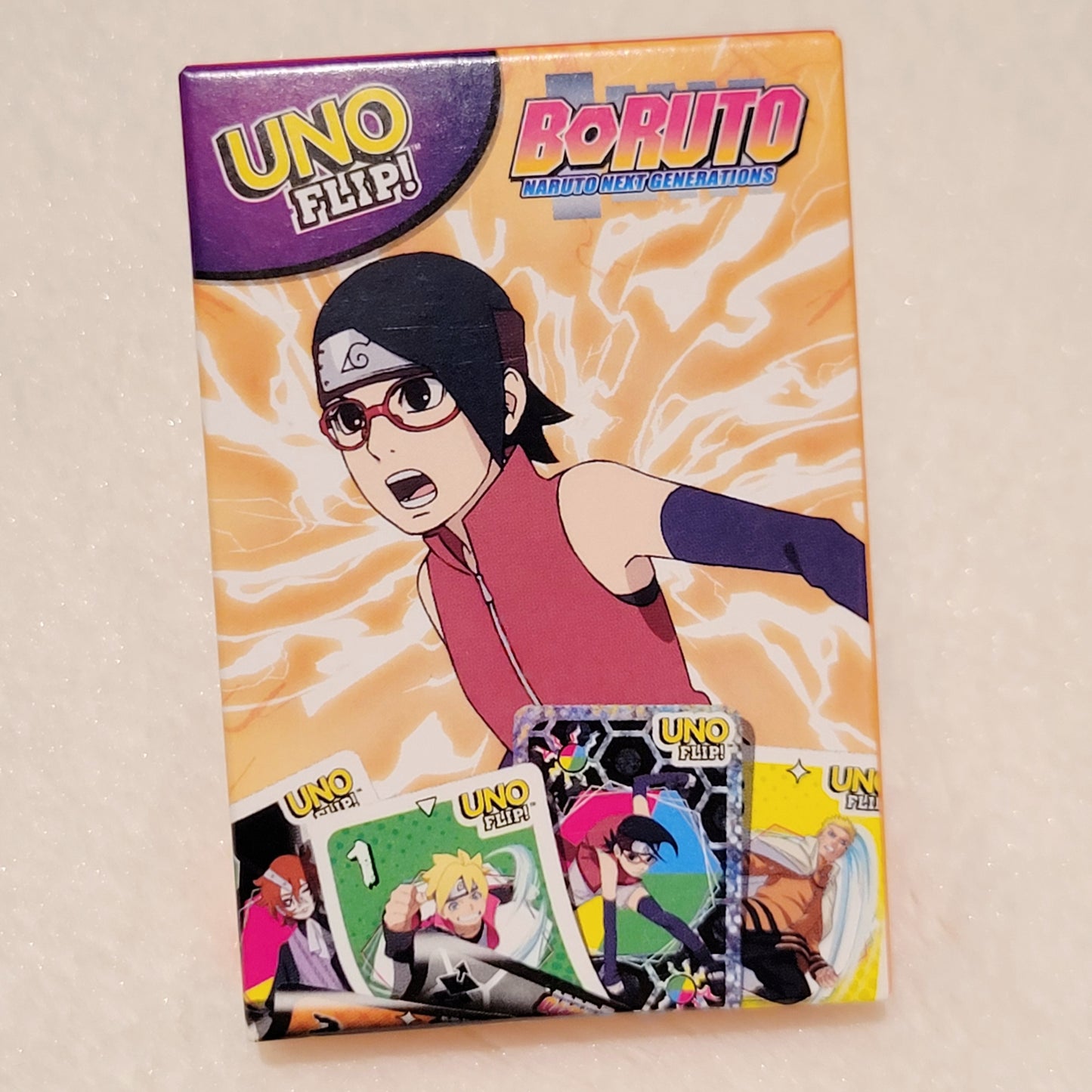 Mcdonald's Canada Anime Uno Cards Happy Meal Toy - Spy X Family, My Hero Academia, Naruto, Boruto