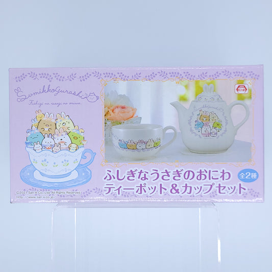 Sumikkogurashi Bunny Teapot Tea Set