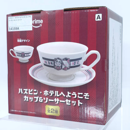 Hazbin Hotel Cup and Saucer Teacup Set (Pink)