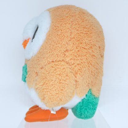 Pokemon Rowlet Mofugutto Fluffy Comforting Plush Bandai Japan