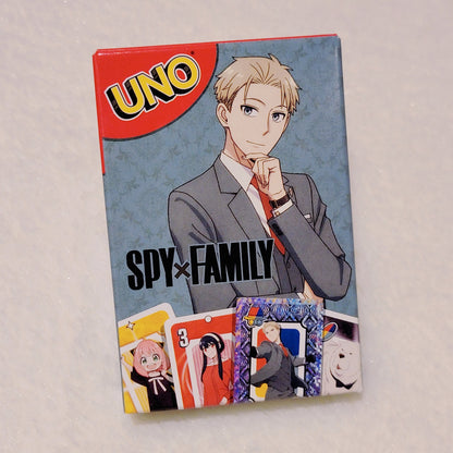 Mcdonald's Canada Anime Uno Cards Happy Meal Toy - Spy X Family, My Hero Academia, Naruto, Boruto