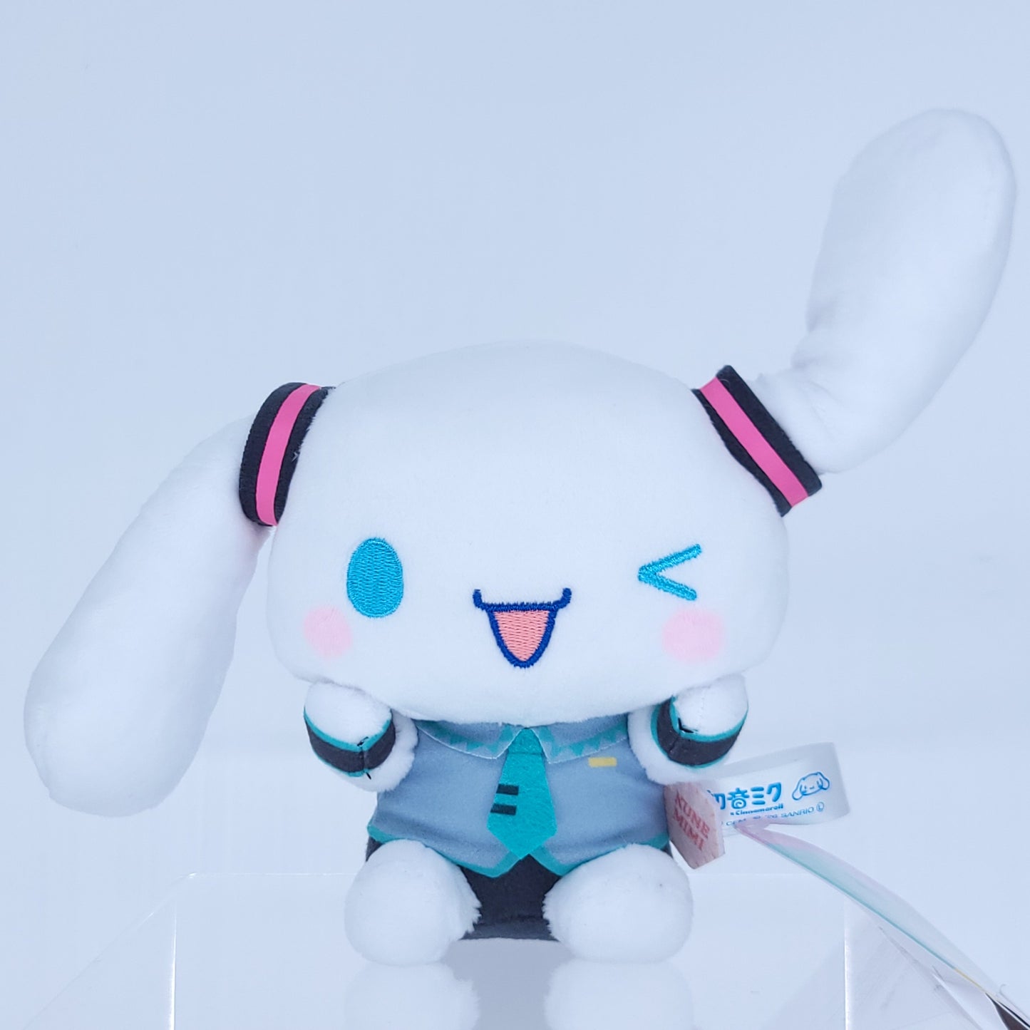 Hatsune Miku + Cinnamoroll Kunemimi Plush