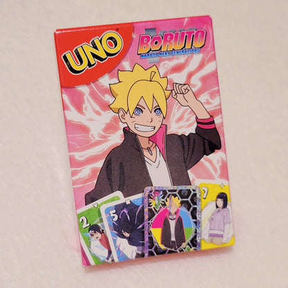 Mcdonald's Canada Anime Uno Cards Happy Meal Toy - Spy X Family, My Hero Academia, Naruto, Boruto