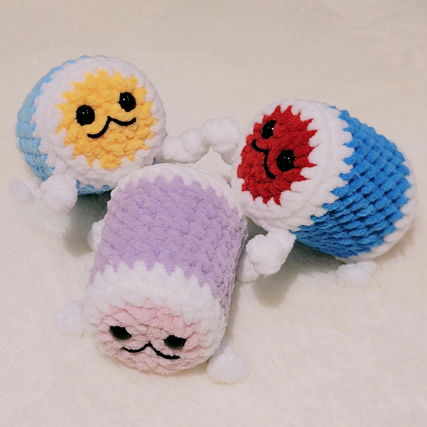 [READY TO SHIP] Taiko no Tatsujin Drum Don-chan Custom Handmade Crochet Plush