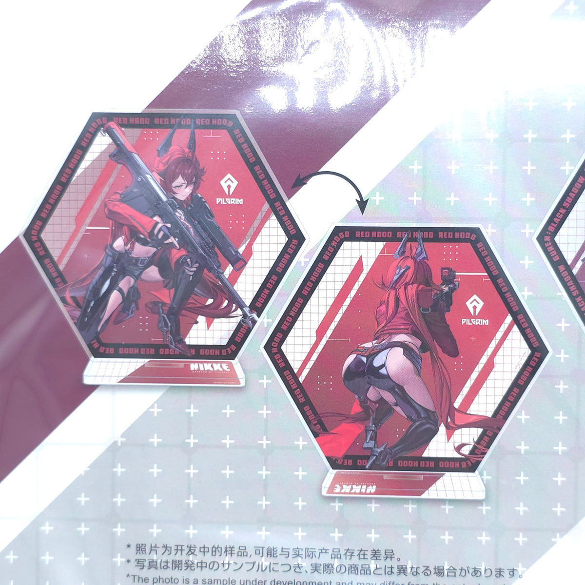 Goddess of Victory NIKKE Red Hood Platinum Zakka Double Sided Big Acrylic Stand