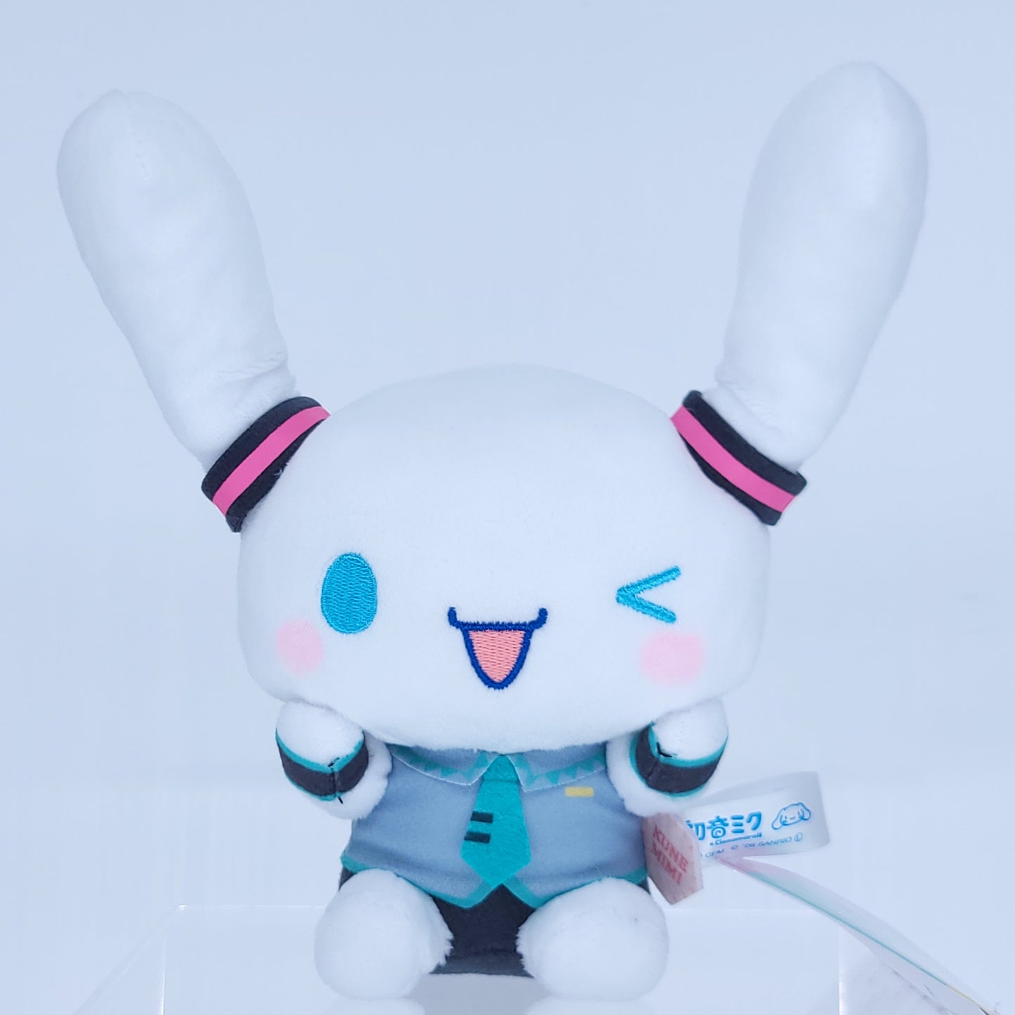 Hatsune Miku + Cinnamoroll Kunemimi Plush