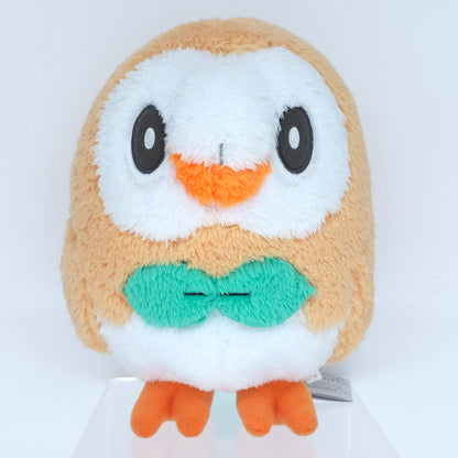 Pokemon Rowlet Mofugutto Fluffy Comforting Plush Bandai Japan