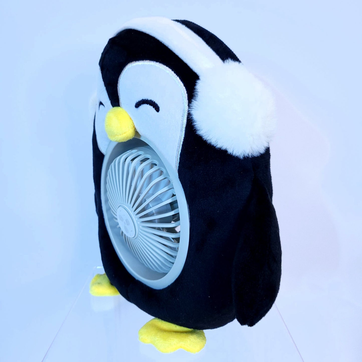 Penguin Hand Fan Plush