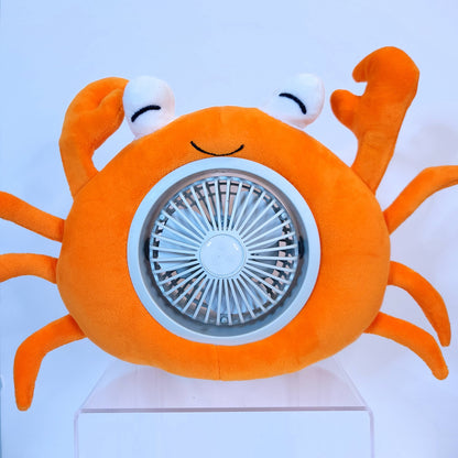 Crab Hand Fan Plush