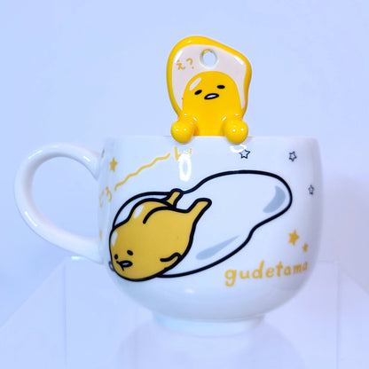 Gudetama Mug and Spoon Soup Set