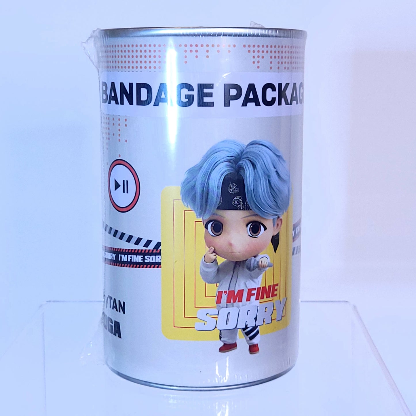 BTS Tiny Tan Suga Bandaid Can